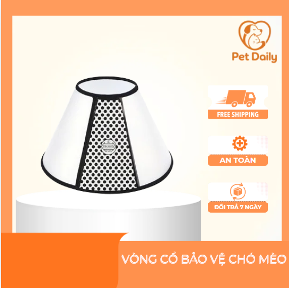 Vòng cổ bảo vệ chó mèo, vòng cổ chống cắn thú cưng