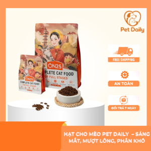Hạt cho mèo Pet Daily  – Sáng mắt, mượt lông, phân khô