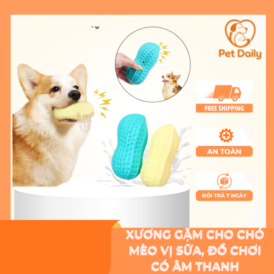 Top 5 đồ chơi cho chó mèo xương vị sữa