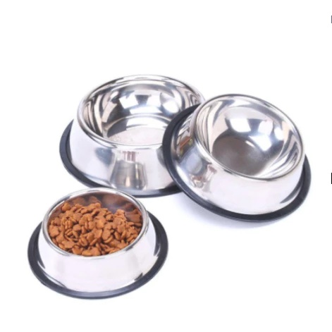 Bát Ăn Inox Chống Trượt Cho Chó Mèo – Nhiều Màu Sắc - Ảnh 5